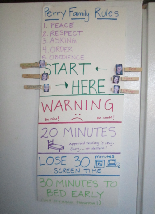 Family Rules and Consequences