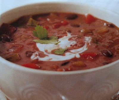 Easy Halloween Dinner – Black Bean Soup